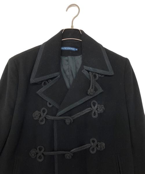 RALPH LAUREN（ラルフローレン）RALPH LAUREN (ラルフローレン) WMBLOTWW5X00064　Pコート ブラック サイズ:XLの古着・服飾アイテム