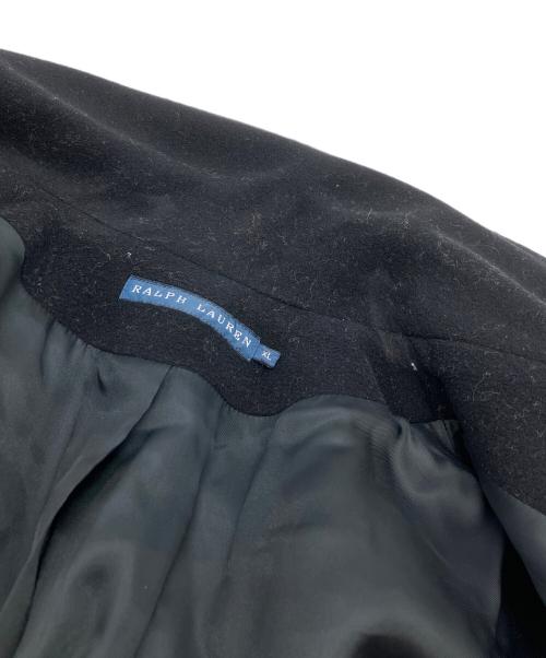 RALPH LAUREN（ラルフローレン）RALPH LAUREN (ラルフローレン) WMBLOTWW5X00064　Pコート ブラック サイズ:XLの古着・服飾アイテム