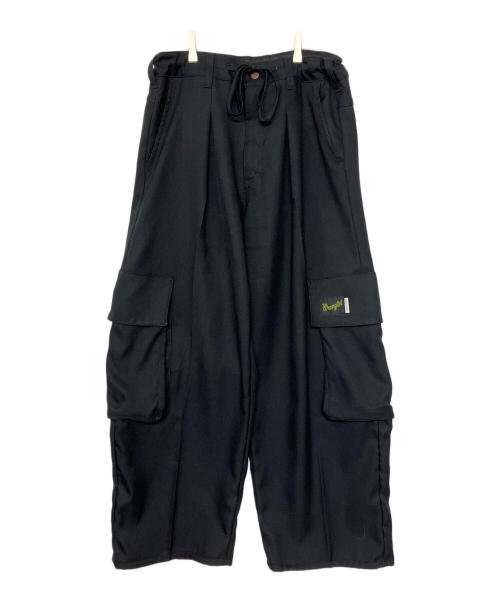 Wrangler（ラングラー）Wrangler (ラングラー) PUBLIC TOKYO (パブリックトウキョウ) カーゴパンツ ブラック サイズ:２の古着・服飾アイテム