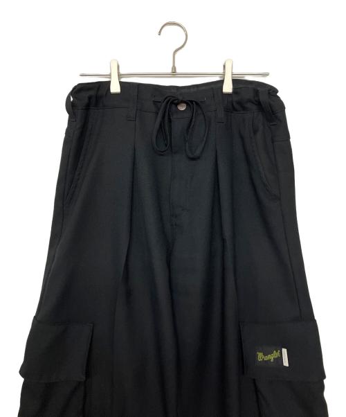 Wrangler（ラングラー）Wrangler (ラングラー) PUBLIC TOKYO (パブリックトウキョウ) カーゴパンツ ブラック サイズ:２の古着・服飾アイテム