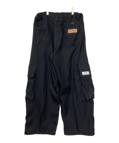 Wrangler（ラングラー）Wrangler (ラングラー) PUBLIC TOKYO (パブリックトウキョウ) カーゴパンツ ブラック サイズ:２の古着・服飾アイテム