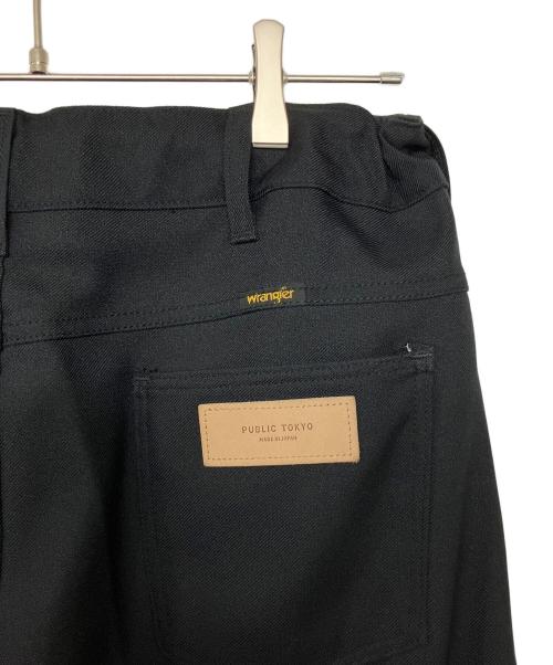 Wrangler（ラングラー）Wrangler (ラングラー) PUBLIC TOKYO (パブリックトウキョウ) カーゴパンツ ブラック サイズ:２の古着・服飾アイテム