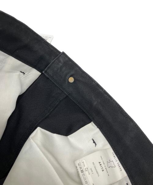 Wrangler（ラングラー）Wrangler (ラングラー) PUBLIC TOKYO (パブリックトウキョウ) カーゴパンツ ブラック サイズ:２の古着・服飾アイテム