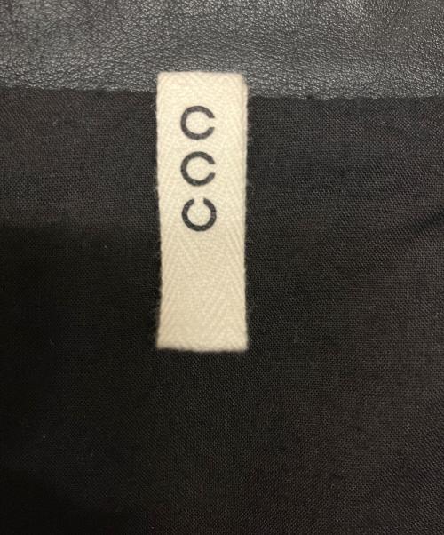 CCU（シーシーユー）CCU (シーシーユー) レザーブルゾン ブラック サイズ:２の古着・服飾アイテム