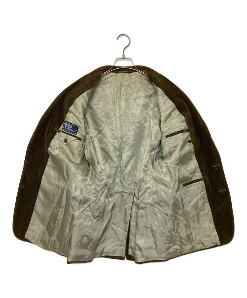 POLO RALPH LAUREN（ポロ・ラルフローレン）POLO RALPH LAUREN (ポロ・ラルフローレン) 90s　コーデュロイテーラードジャケット ブラウン サイズ:C96-W84-T180 A7の古着・服飾アイテム