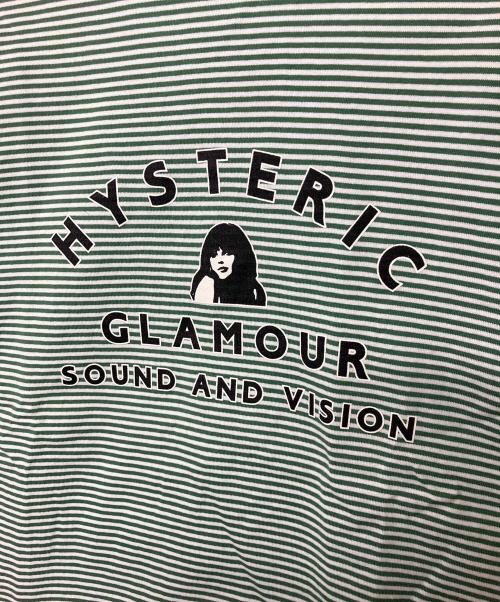 Hysteric Glamour（ヒステリックグラマー）Hysteric Glamour (ヒステリックグラマー) 半袖カットソー グリーン サイズ:Lの古着・服飾アイテム