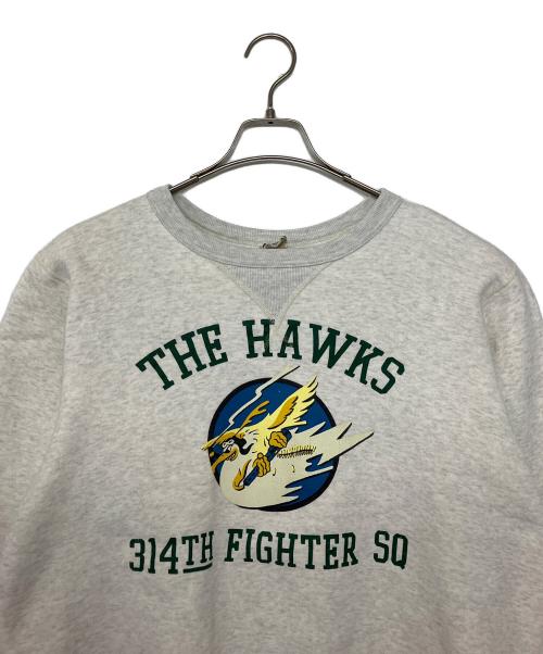 BUZZ RICKSON'S（バズリクソンズ）BUZZ RICKSON'S (バズリクソンズ) スウェット グレー サイズ:Mの古着・服飾アイテム