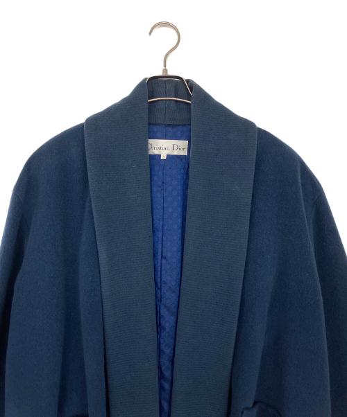 Christian Dior（クリスチャン ディオール）Christian Dior (クリスチャン ディオール) ガウンコート ブルー サイズ:９の古着・服飾アイテム