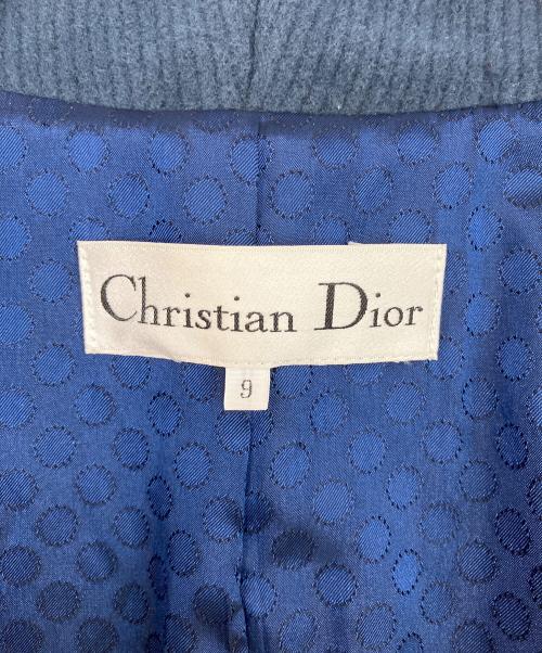 Christian Dior（クリスチャン ディオール）Christian Dior (クリスチャン ディオール) ガウンコート ブルー サイズ:９の古着・服飾アイテム