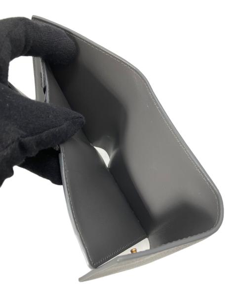 CELINE（セリーヌ）CELINE (セリーヌ) スモールトリフォード　3つ折り財布 グレーの古着・服飾アイテム