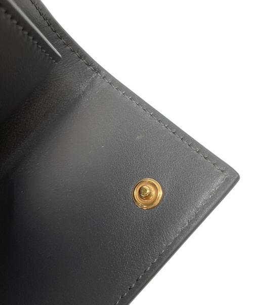 CELINE（セリーヌ）CELINE (セリーヌ) スモールトリフォード　3つ折り財布 グレーの古着・服飾アイテム