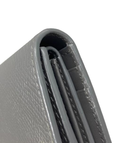 CELINE（セリーヌ）CELINE (セリーヌ) スモールトリフォード　3つ折り財布 グレーの古着・服飾アイテム