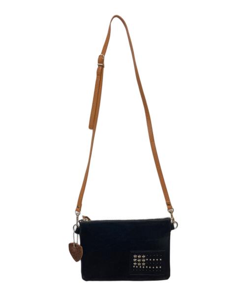 Hollywood Trading Company（ハリウッドトレーディングカンパニー）Hollywood Trading Company (ハリウッドトレーディングカンパニー) ショルダーバッグ ブラックの古着・服飾アイテム