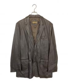 WILD ARMOR（ワイルドアーマー）の古着「レザージャケット」｜ブラウン