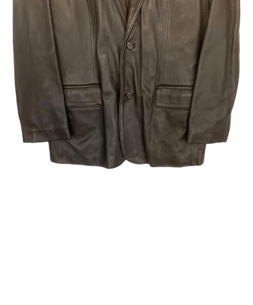 WILD ARMOR（ワイルドアーマー）WILD ARMOR (ワイルドアーマー) レザージャケット ブラウン サイズ:Lの古着・服飾アイテム
