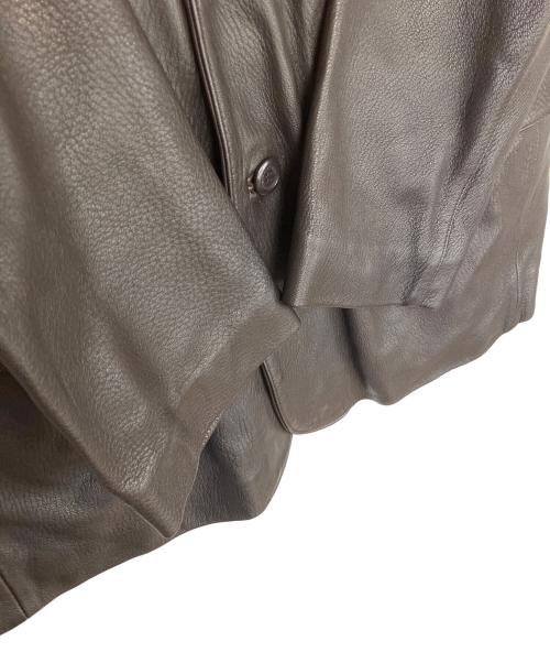 WILD ARMOR（ワイルドアーマー）WILD ARMOR (ワイルドアーマー) レザージャケット ブラウン サイズ:Lの古着・服飾アイテム