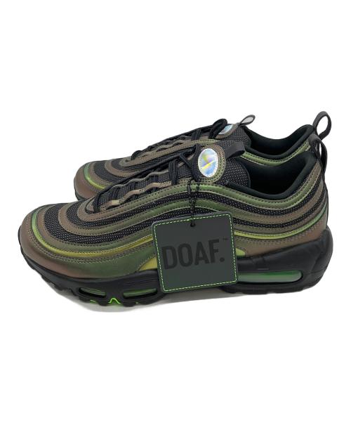 NIKE（ナイキ）NIKE (ナイキ) Division Street Air Max 95/97 Ducks of a Feather/Storm　スニーカー グリーン×ブラック サイズ:28cm 未使用品の古着・服飾アイテム