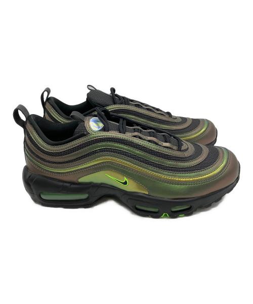 NIKE（ナイキ）NIKE (ナイキ) Division Street Air Max 95/97 Ducks of a Feather/Storm　スニーカー グリーン×ブラック サイズ:28cm 未使用品の古着・服飾アイテム