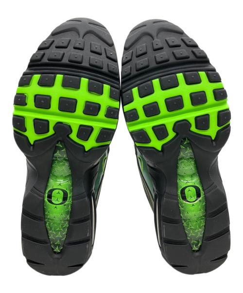NIKE（ナイキ）NIKE (ナイキ) Division Street Air Max 95/97 Ducks of a Feather/Storm　スニーカー グリーン×ブラック サイズ:28cm 未使用品の古着・服飾アイテム