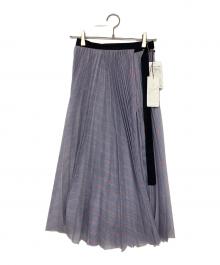 sacai（サカイ）の古着「19-04489　プリーツスカート」｜ラベンダー