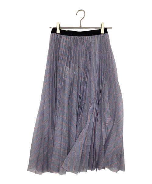 sacai（サカイ）sacai (サカイ) 19-04489　プリーツスカート ラベンダー サイズ:FREE 未使用品の古着・服飾アイテム