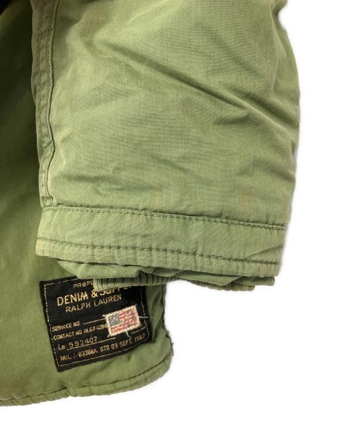 Denim & Supply Ralph Lauren（デニム＆サプライ ラルフローレン）Denim & Supply Ralph Lauren (デニム＆サプライ ラルフローレン) N-3Bフライトジャケット オリーブ サイズ:XSの古着・服飾アイテム