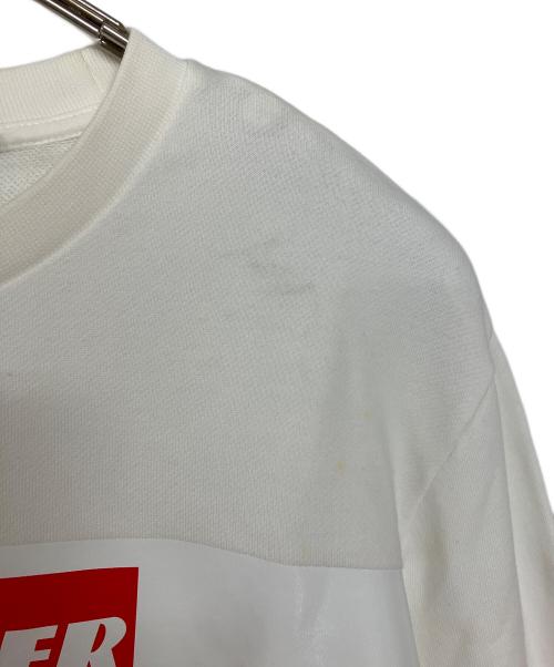 MONCLER（モンクレール）MONCLER (モンクレール) 長袖カットソー ホワイト サイズ:Lの古着・服飾アイテム