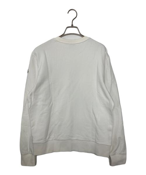 MONCLER（モンクレール）MONCLER (モンクレール) 長袖カットソー ホワイト サイズ:Lの古着・服飾アイテム