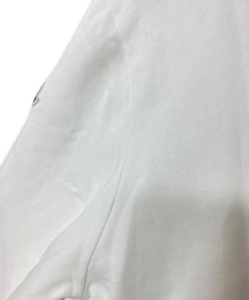 MONCLER（モンクレール）MONCLER (モンクレール) 長袖カットソー ホワイト サイズ:Lの古着・服飾アイテム
