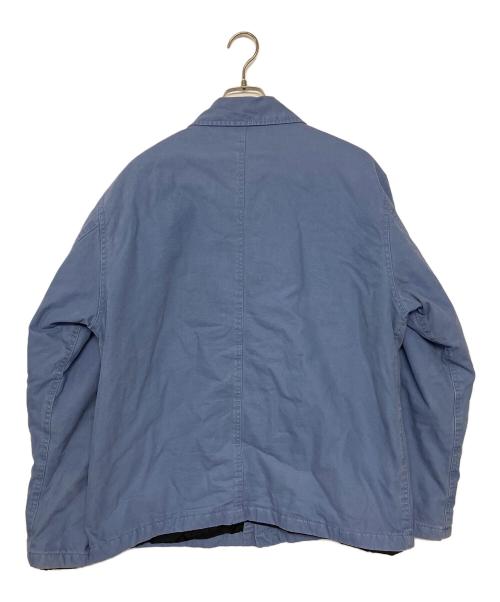 stussy（ステューシー）stussy (ステューシー) Quilted Chore JACKET　ワークジャケット ブルー サイズ:Mの古着・服飾アイテム