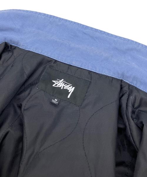 stussy（ステューシー）stussy (ステューシー) Quilted Chore JACKET　ワークジャケット ブルー サイズ:Mの古着・服飾アイテム