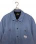 stussy (ステューシー) Quilted Chore JACKET　ワークジャケット ブルー サイズ:M：15000円