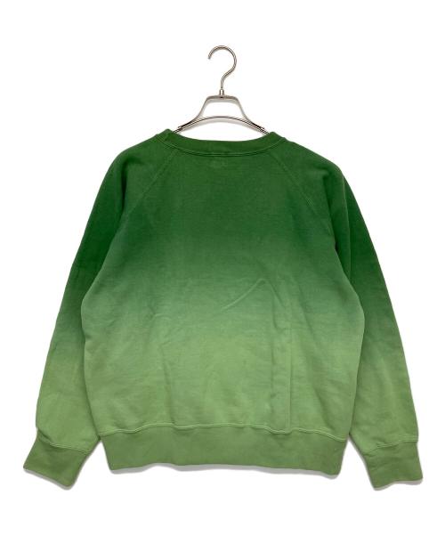 A BATHING APE（ア ベイシング エイプ）A BATHING APE (ア ベイシング エイプ) グラデーションスウェット グリーン サイズ:Mの古着・服飾アイテム