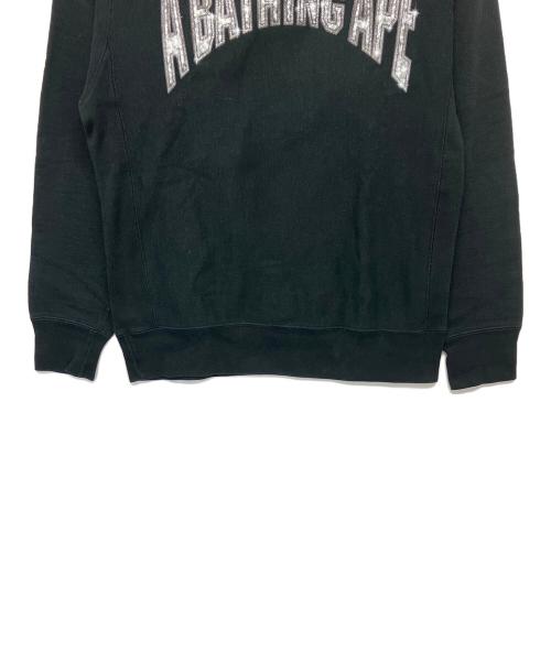 A BATHING APE（ア ベイシング エイプ）A BATHING APE (ア ベイシング エイプ) スウェット ブラック サイズ:Sの古着・服飾アイテム
