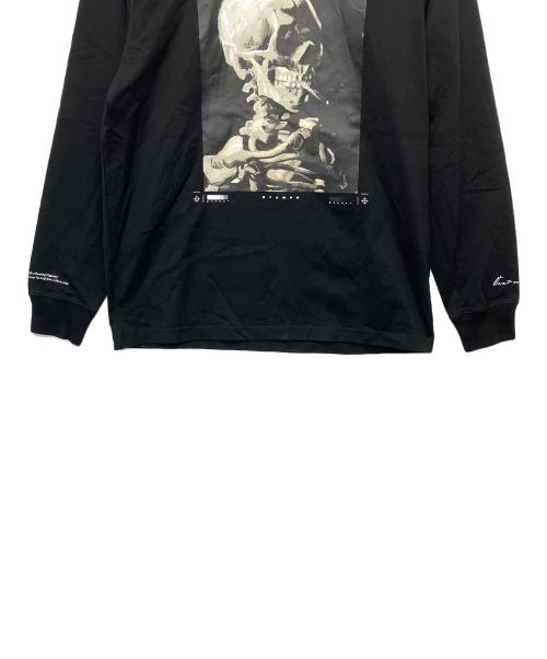 STAMPD（スタンプド）STAMPD (スタンプド) SKELTON LS RELAXED TEE　プリントTシャツ ブラック サイズ:Lの古着・服飾アイテム