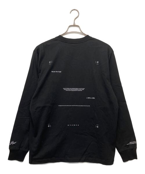 STAMPD（スタンプド）STAMPD (スタンプド) SKELTON LS RELAXED TEE　プリントTシャツ ブラック サイズ:Lの古着・服飾アイテム