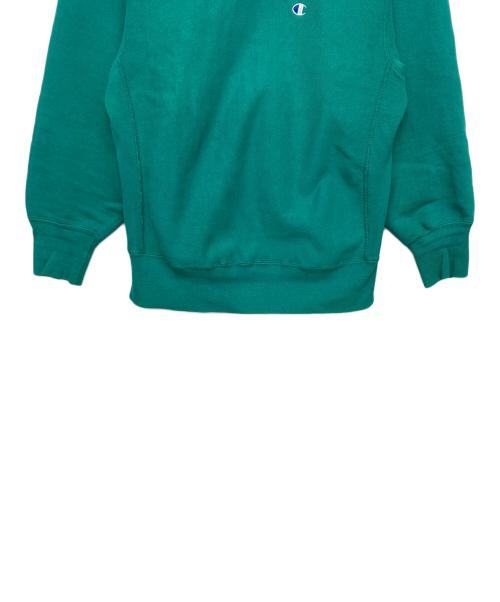 Champion REVERSE WEAVE（チャンピオン リバース ウィーブ）Champion REVERSE WEAVE (チャンピオン リバース ウィーブ) プルオーバースウェット グリーン サイズ:Lの古着・服飾アイテム
