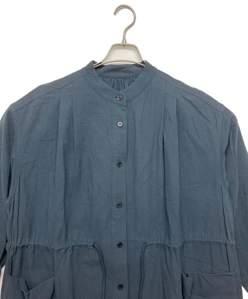 kurashi&trips publishing（クラシアンドトリップス パブリッシング）kurashi&trips publishing (クラシアンドトリップス パブリッシング) 長袖シャツワンピース ブラック サイズ:Sの古着・服飾アイテム