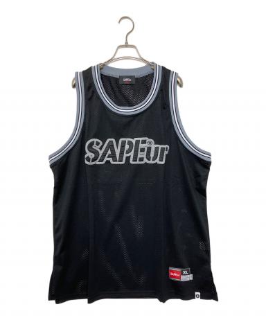 中古・古着通販】SAPEur (サプール) BASKET TANK TOP ブラック サイズ