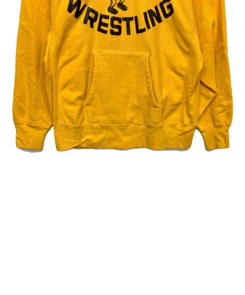 Champion REVERSE WEAVE（チャンピオン リバース ウィーブ）Champion REVERSE WEAVE (チャンピオン リバース ウィーブ) Champion REVERSE WEAVE　プルオーバーパーカー イエロー サイズ:Lの古着・服飾アイテム