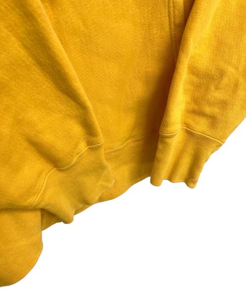 Champion REVERSE WEAVE（チャンピオン リバース ウィーブ）Champion REVERSE WEAVE (チャンピオン リバース ウィーブ) Champion REVERSE WEAVE　プルオーバーパーカー イエロー サイズ:Lの古着・服飾アイテム