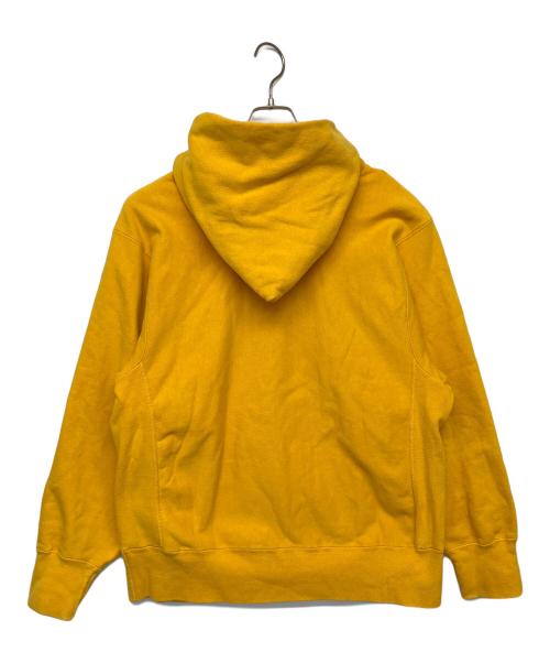 Champion REVERSE WEAVE（チャンピオン リバース ウィーブ）Champion REVERSE WEAVE (チャンピオン リバース ウィーブ) Champion REVERSE WEAVE　プルオーバーパーカー イエロー サイズ:Lの古着・服飾アイテム