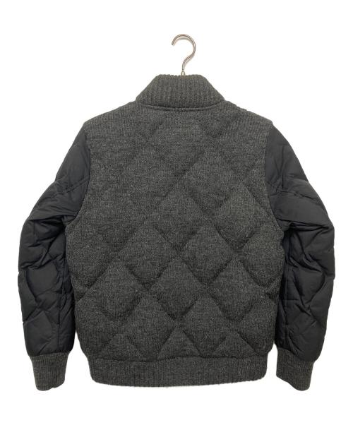 DIESEL（ディーゼル）DIESEL (ディーゼル) ニット切替ダウンジャケット ブラック サイズ:XSの古着・服飾アイテム