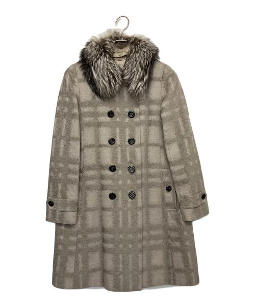 BURBERRY LONDON（バーバリーロンドン）BURBERRY LONDON (バーバリーロンドン) ダブルコート ベージュ サイズ:38の古着・服飾アイテム