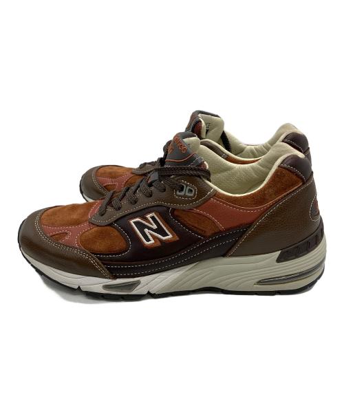 NEW BALANCE（ニューバランス）NEW BALANCE (ニューバランス) M991BTG スニーカー ブラウン サイズ:USA 8 1/2の古着・服飾アイテム