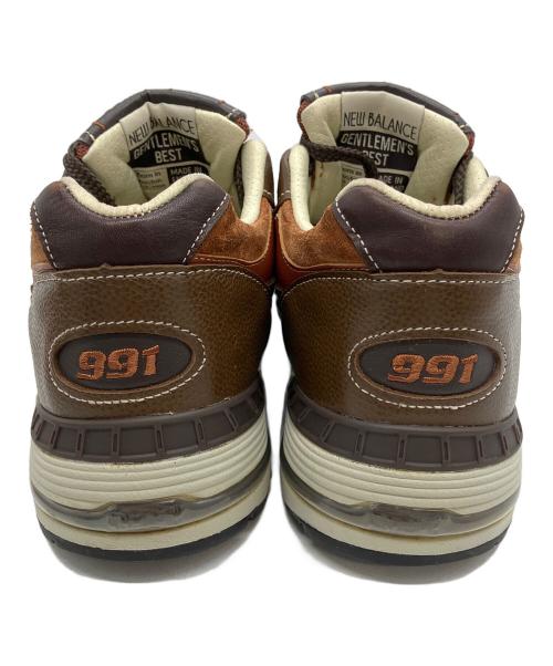 NEW BALANCE（ニューバランス）NEW BALANCE (ニューバランス) M991BTG スニーカー ブラウン サイズ:USA 8 1/2の古着・服飾アイテム