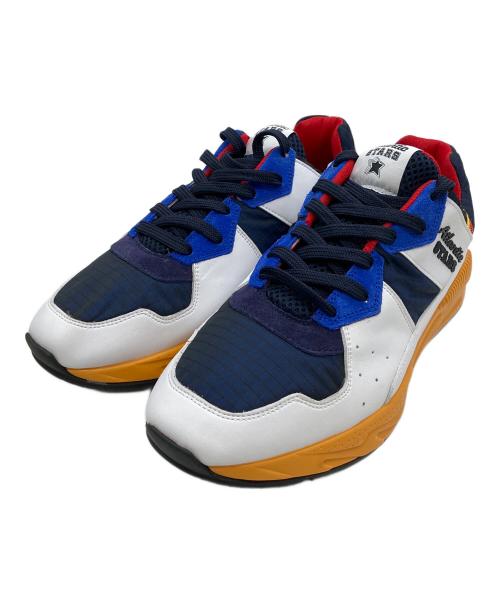 atlantic stars（アトランティックスターズ）atlantic stars (アトランティックスターズ) スニーカー ホワイト×ブルー サイズ:43の古着・服飾アイテム