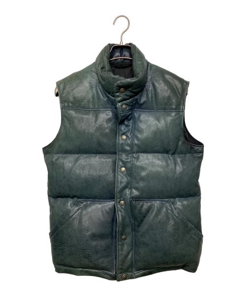 Schott（ショット）Schott (ショット) ダウンベスト ネイビー サイズ:Mの古着・服飾アイテム