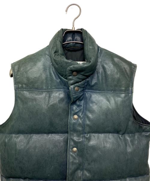 Schott（ショット）Schott (ショット) ダウンベスト ネイビー サイズ:Mの古着・服飾アイテム