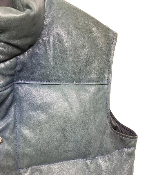 Schott（ショット）Schott (ショット) ダウンベスト ネイビー サイズ:Mの古着・服飾アイテム